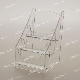 Визитница настольная из оргстекла OL-1530